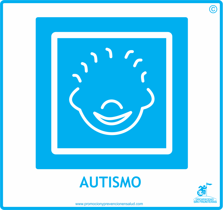 logos discapacidades autismo discapacidad sin fronteras